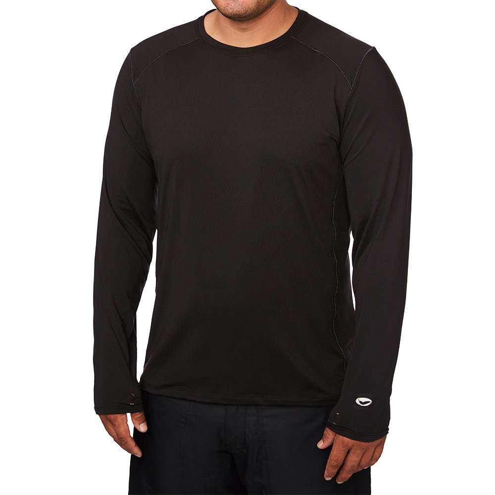 

Термофутболка Hot Chillys Clima-Tek Crew (мужская), Black