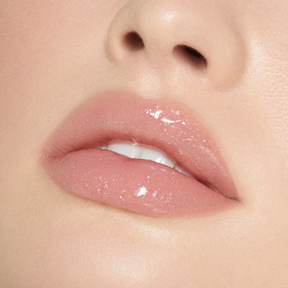 

Блеск для губ Kylie Cosmetics High Gloss, clear with silver shimmer/always shining