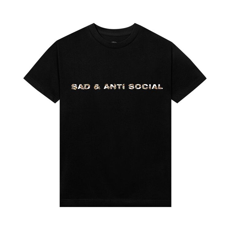 

Футболка Anti Social Social Club x Sadboyz Sakura Tee Black, черный