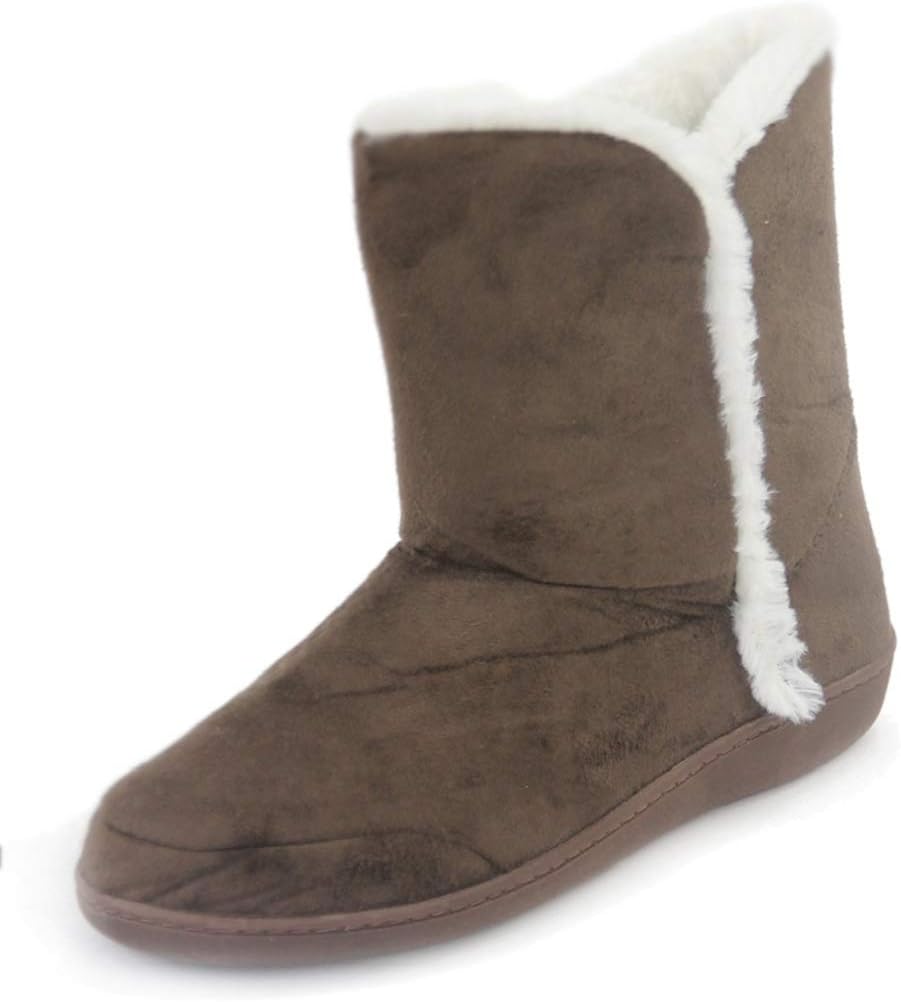 

Домашние тапочки Мужские тапочки Ботинки, мягкие зимние теплые тапочки с эффектом памяти для дома Home Slipper, коричневый