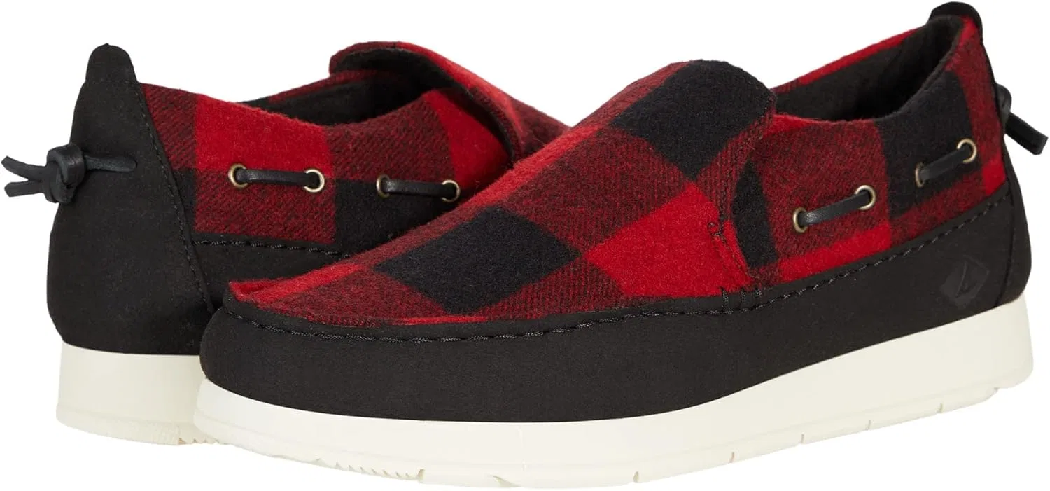 Мужские мокасины Sperry Moc-Sider, Buffalo Check — фото 2