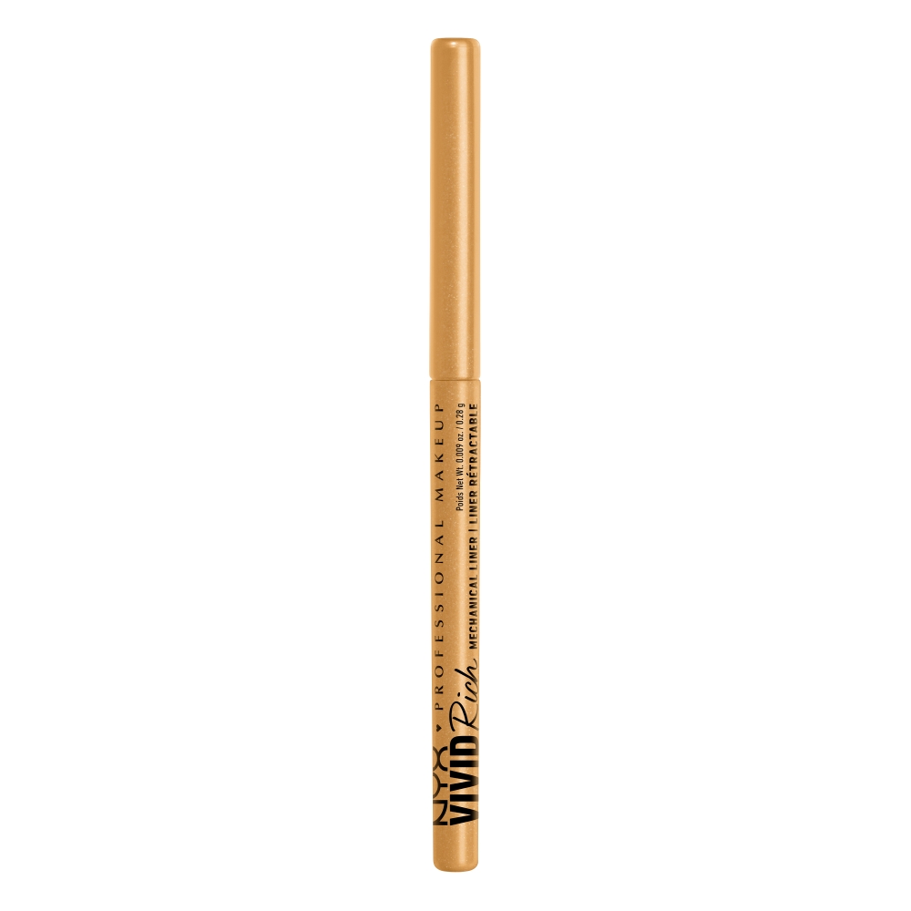 

Механический карандаш для глаз vivid rich mechanical pencil Nyx Professional Makeup, цвет amber stunner, вес 0.28 гр.