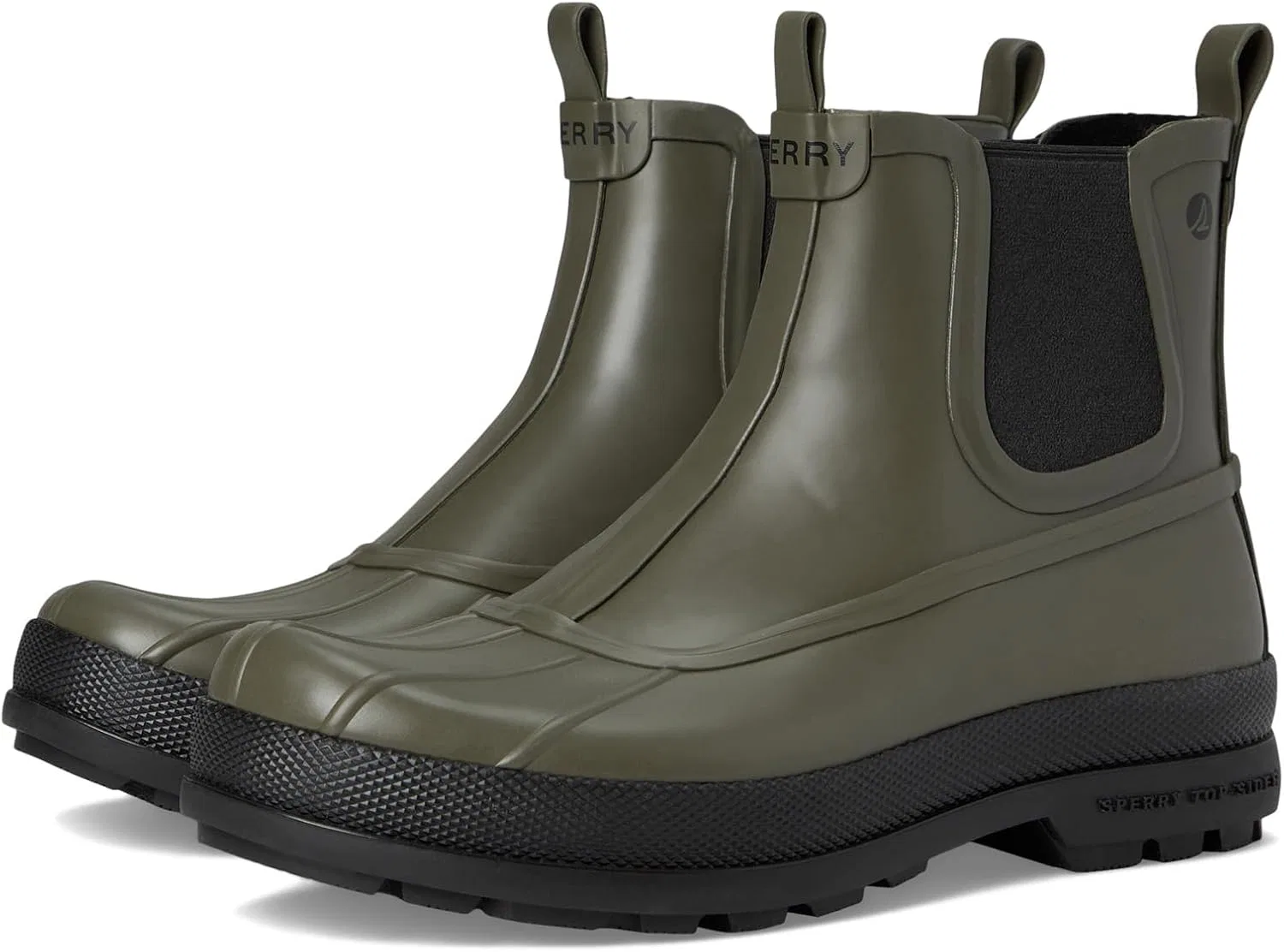 Мужские резиновые сапоги Sperry Cold Bay Chelsea, зеленый