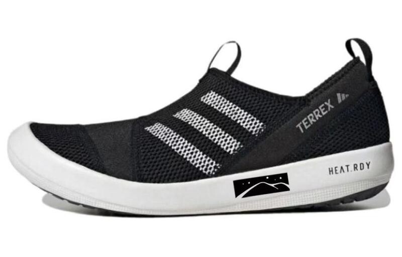 

Ботинки Terrex Boat Outdoor Performance унисекс с низким верхом, черного/белого цвета Adidas
