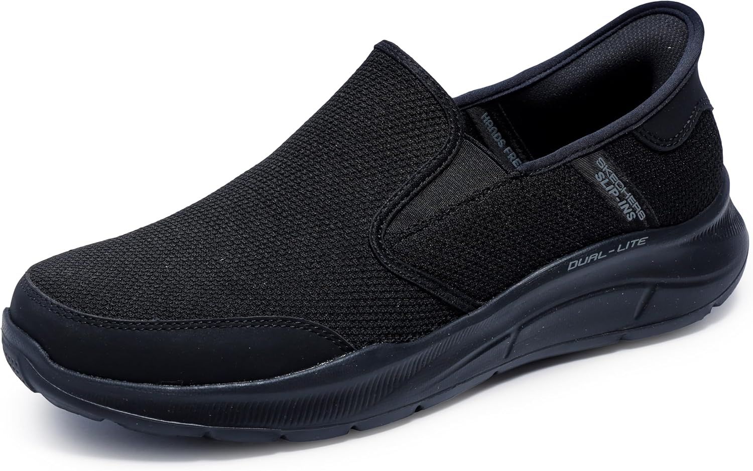 Мужские кроссовки Skechers Relaxed Fit Equalizer 5.0 без шнурков, черный