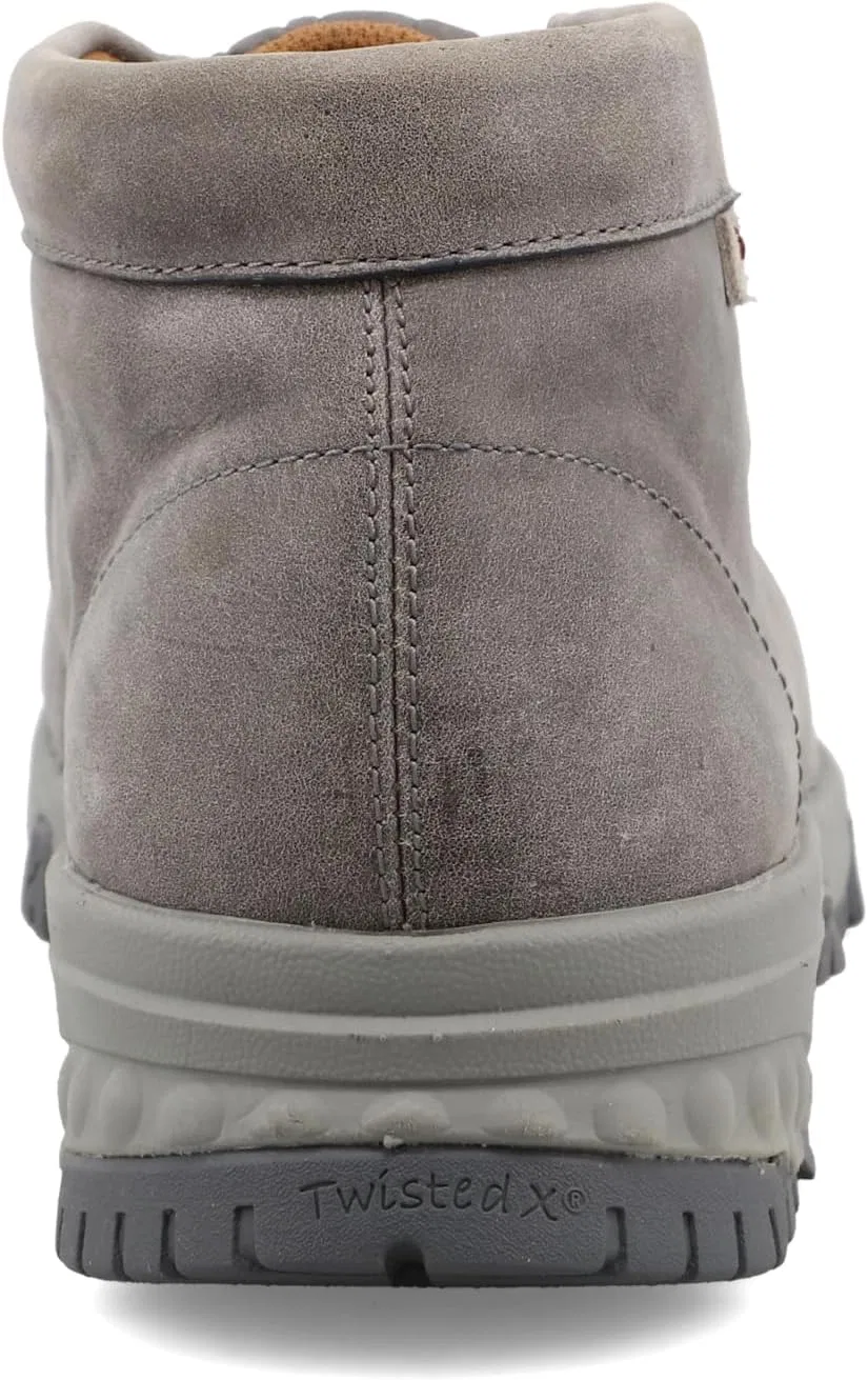 Ботинки чакка Twisted X Moc Toe, серый — фото 3
