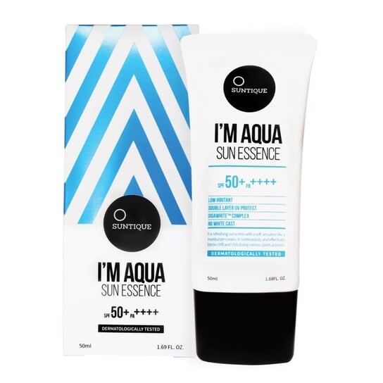 

Солнцезащитный крем с очень сильным УФ-фильтром 5050мл Suntique I'm Aqua Sun Essence SPF50+ PA++++