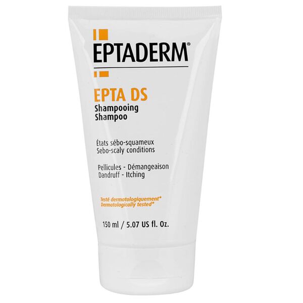 

Шампунь для кожи головы при себорейном дерматите, 150 мл Eptaderm Epta ds.