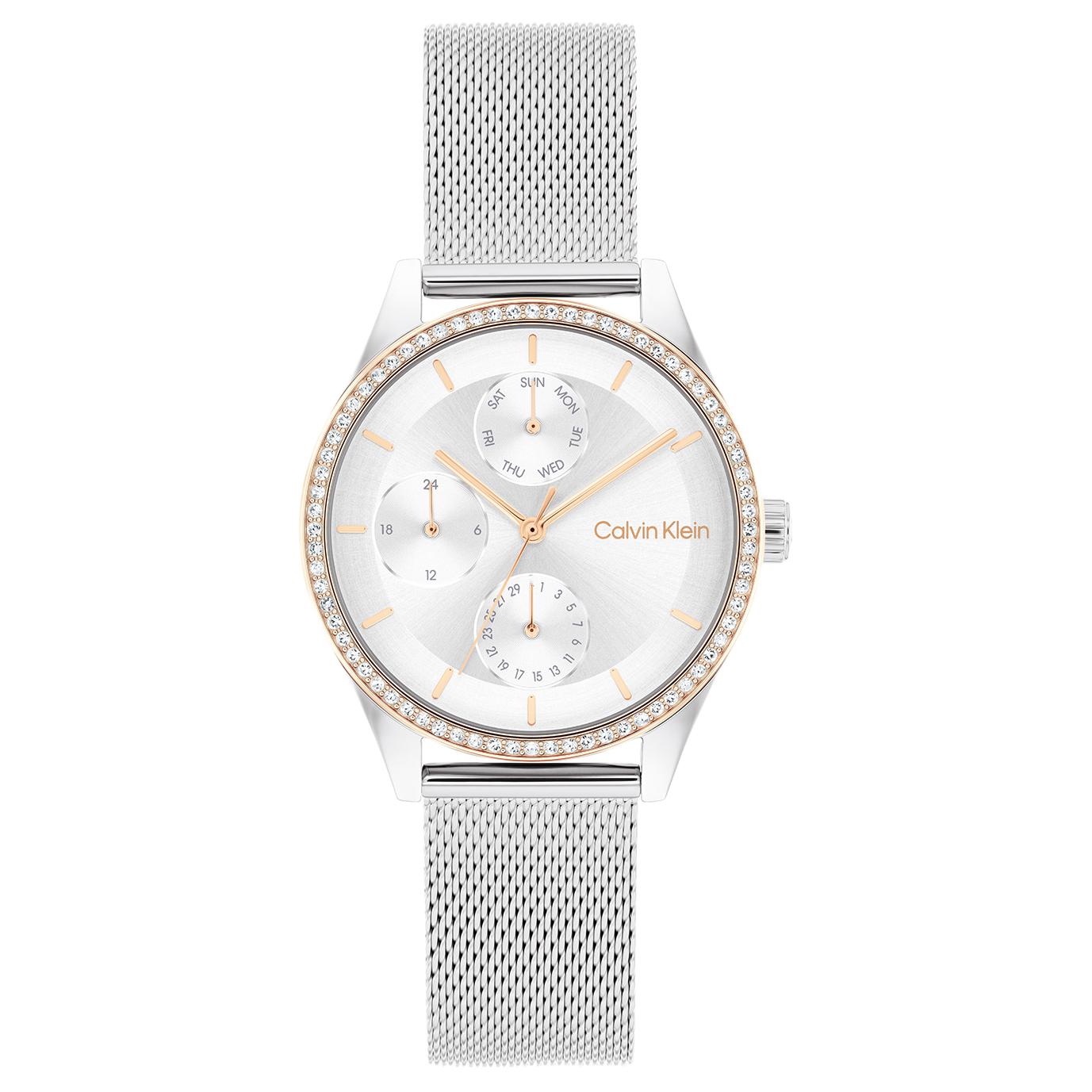 

Calvin Klein Женские часы кварцевый механизм 38 мм черный циферблат