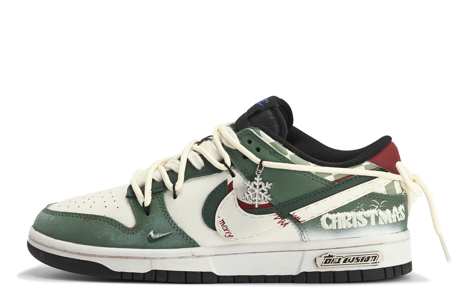 

Кроссовки Nike Dunk Skateboard Shoes Unisex Low-Top Green White