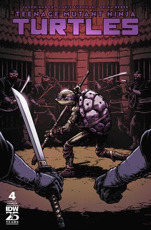 

Teenage Mutant Ninja Turtles #4 Cover B Burnham (IDW)