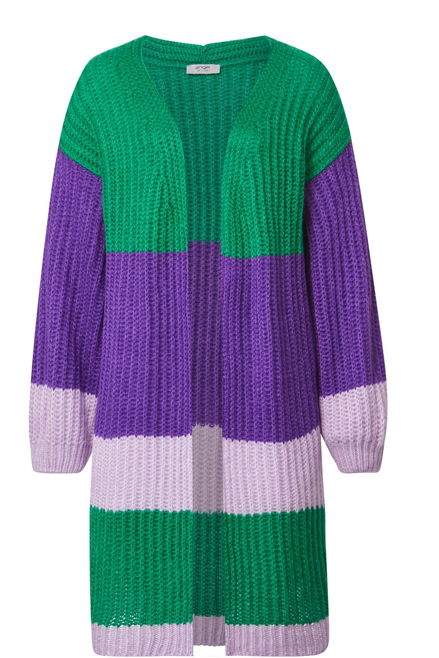 

Вязаный кардиган Angel of Style Oversized Cardigan, цвет green/purple
