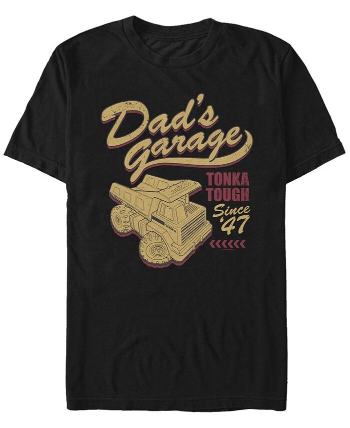 

Мужская футболка Dads Garage с короткими рукавами и круглым вырезом Fifth Sun, черный