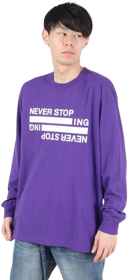 

Футболка с длинным рукавом THE NORTH FACE (The North Face), Never Stop, INGT, унисекс, для взрослых, NT32405, фиолетовый