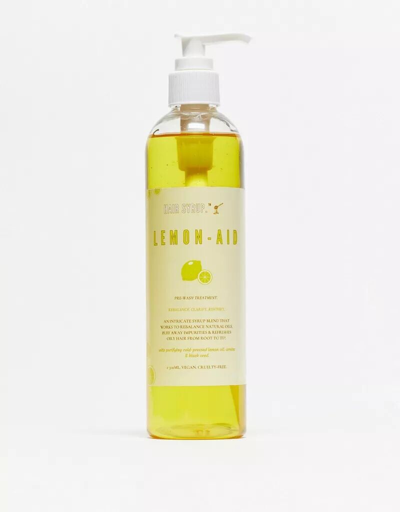 

Hair Syrup – Lemon-Aid – масло для объема волос перед мытьем головы, 300 мл