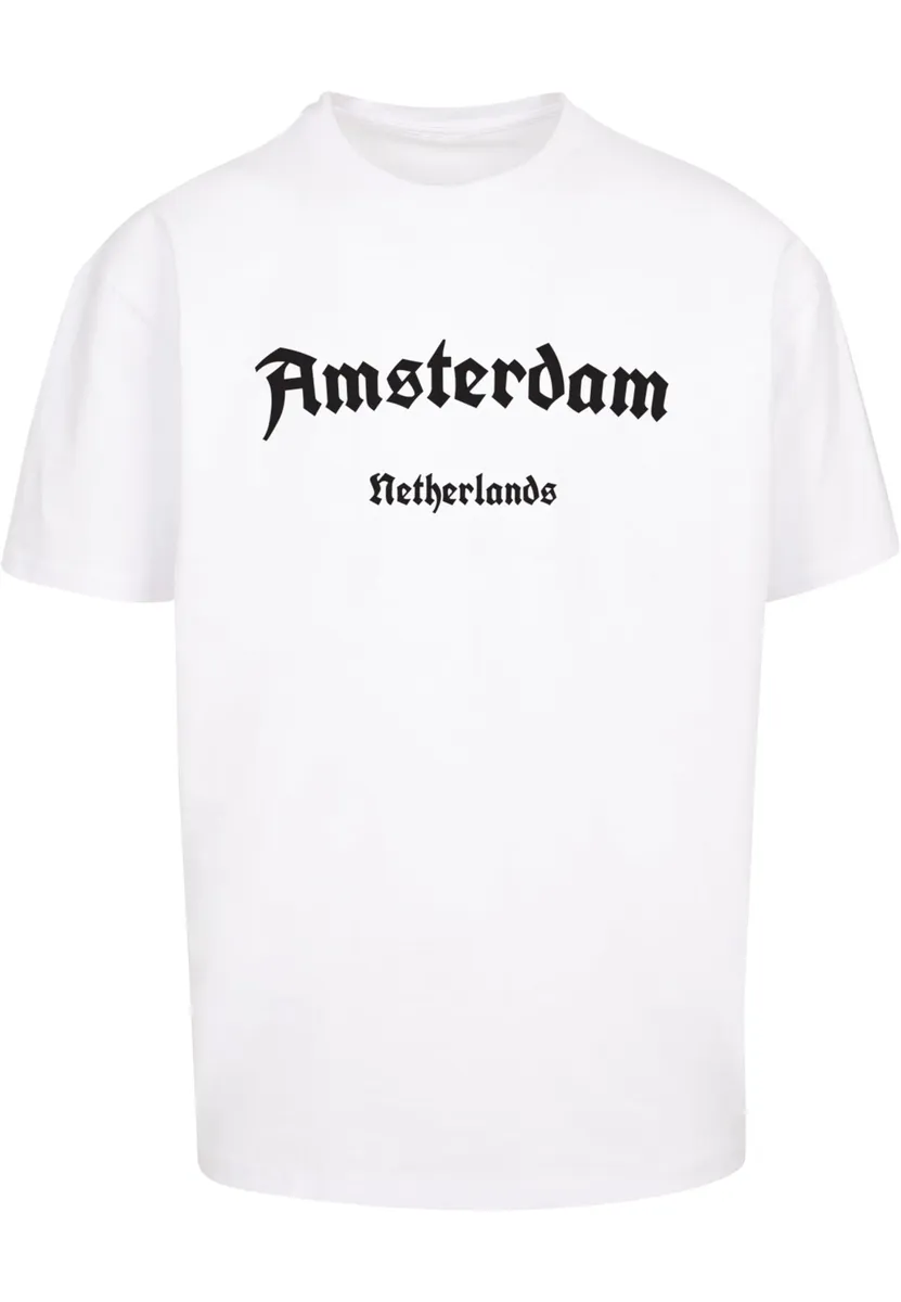 

Футболка Merchcode " Merchcode Мужская футболка Oversize Amsterdam Heavy-BY102", белый