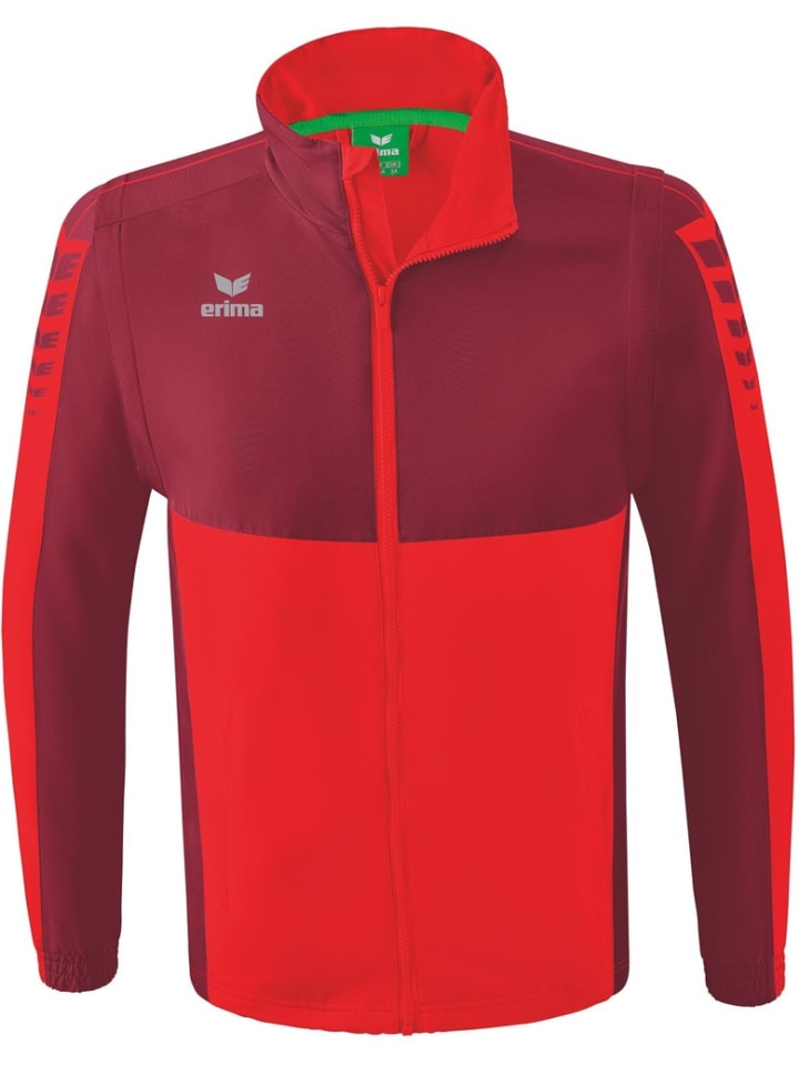 

Спортивная куртка Six Wings Jacke Mit Abnehmbaren Ärmeln erima, красный