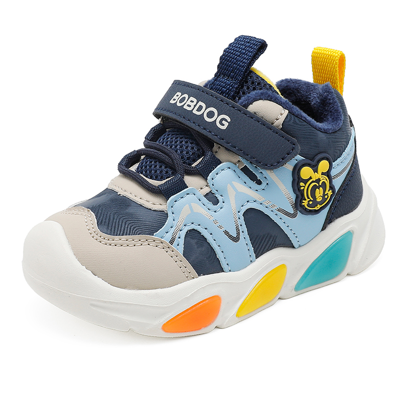 BOBDOG Коллекция Urban Techwear Baby Walkers, синтетическая кожа, нескользящая, облегченная, с амортизацией, низкие — фото 4