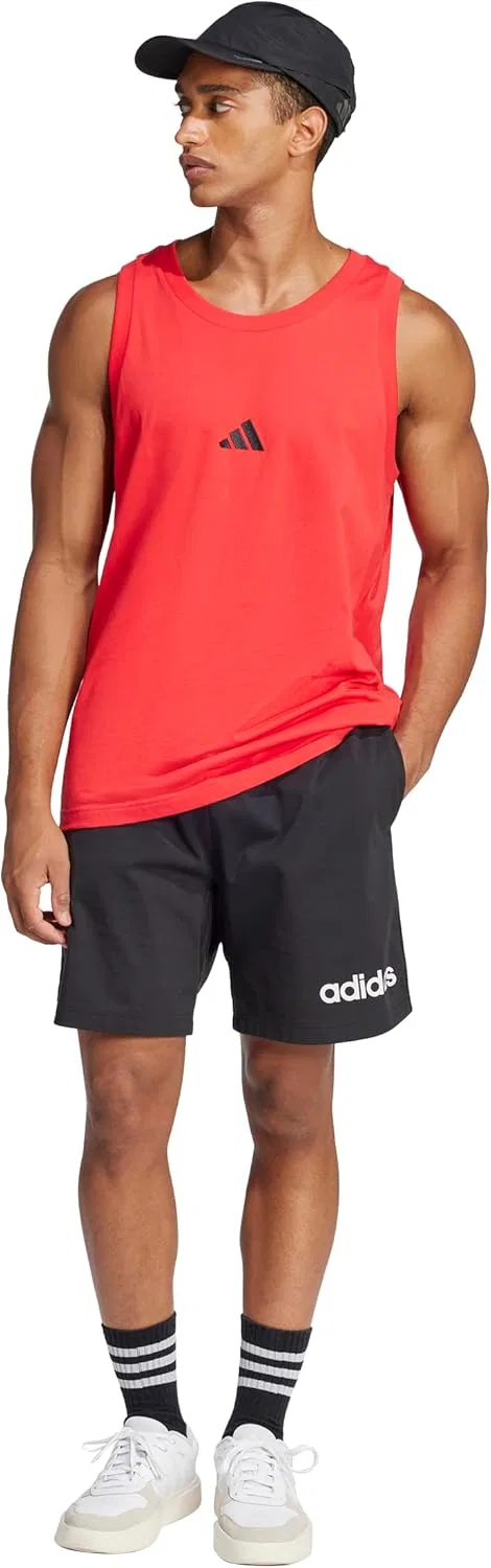 Мужской топ от adidas, Pure Ruby/Black — фото 2