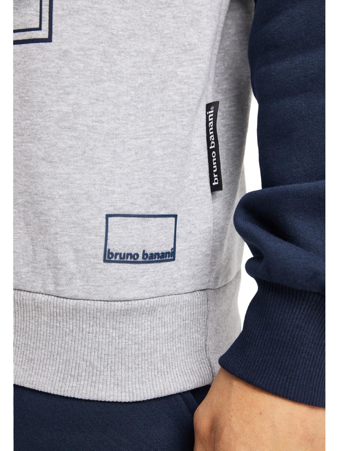 

Толстовка Bruno Banani Sweater FREEMAN, темно-синий