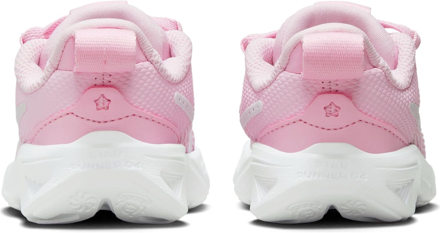 Детские кроссовки Nike Star Runner Unisex-Child 4 Nn (Gs), белый/розовый — фото 3