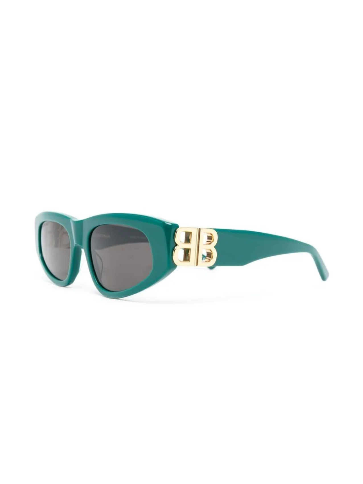 Balenciaga Eyewear солнцезащитные очки Dynasty в оправе 'кошачий глаз', серый — фото 2