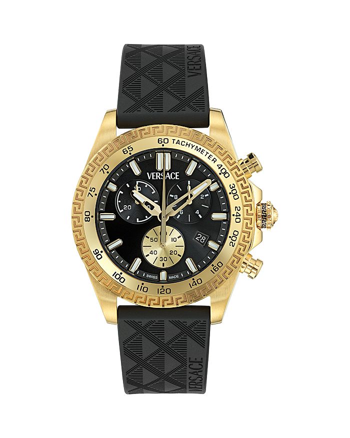 

Часы мужские Chrono X, 44 мм Versace, черный