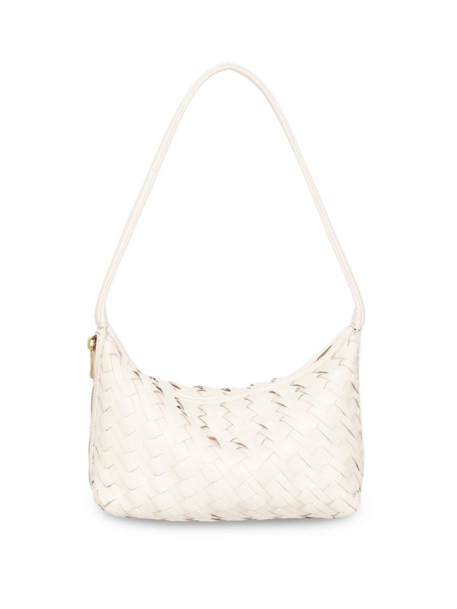 

Сумка через плечо из кожи Hazel Basketweave Walter Baker, цвет Oyster