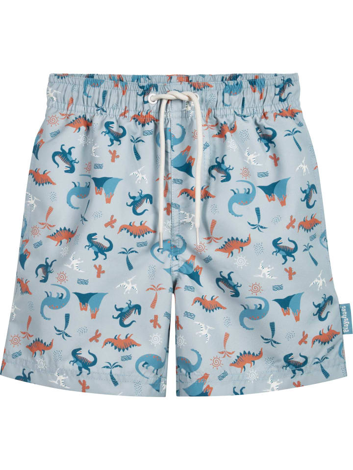 

Пляжные шорты Dino allover синего цвета Playshoes