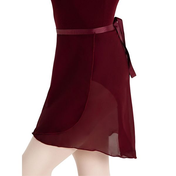 

Жаккардовая юбка с запахом Capezio, Burgundy