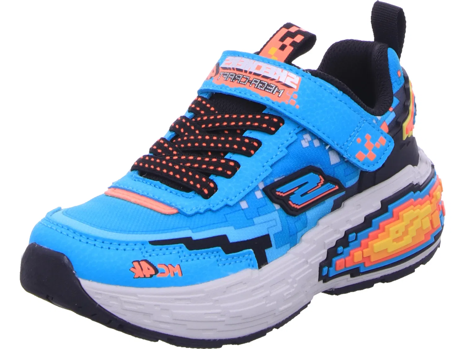 Слипперы с липучкой, Skechers, бирюзовый