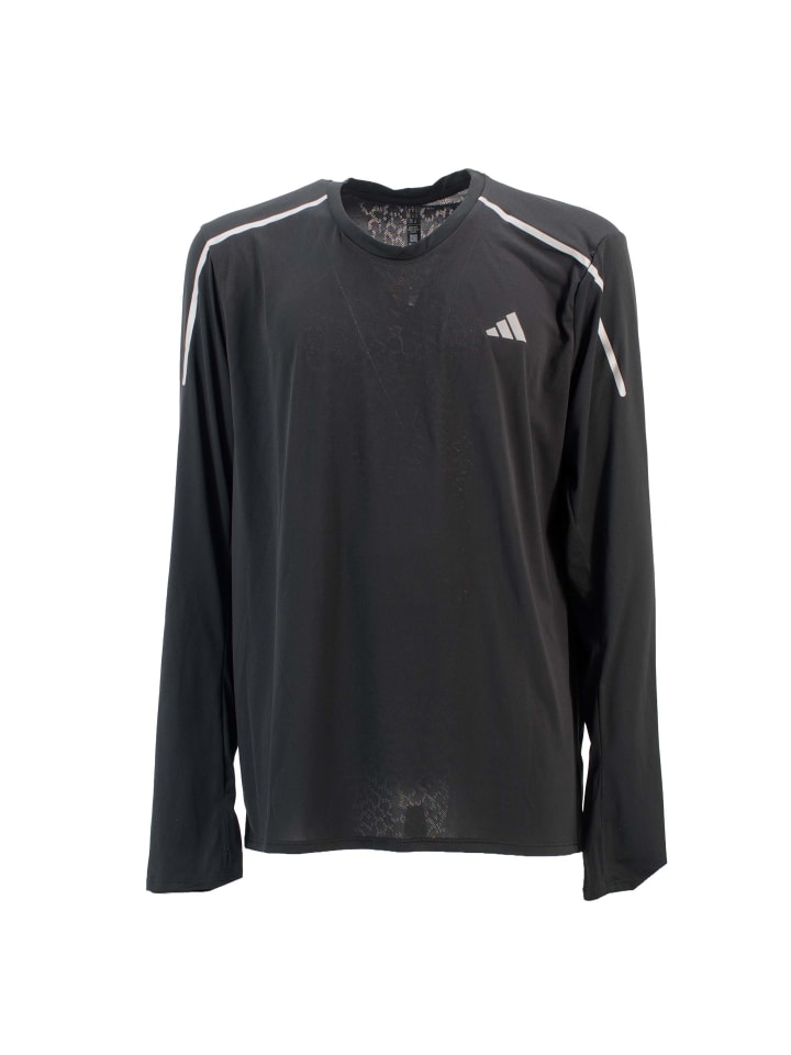 

Футболка Running Fast с длинным рукавом для мужчин в черном adidas