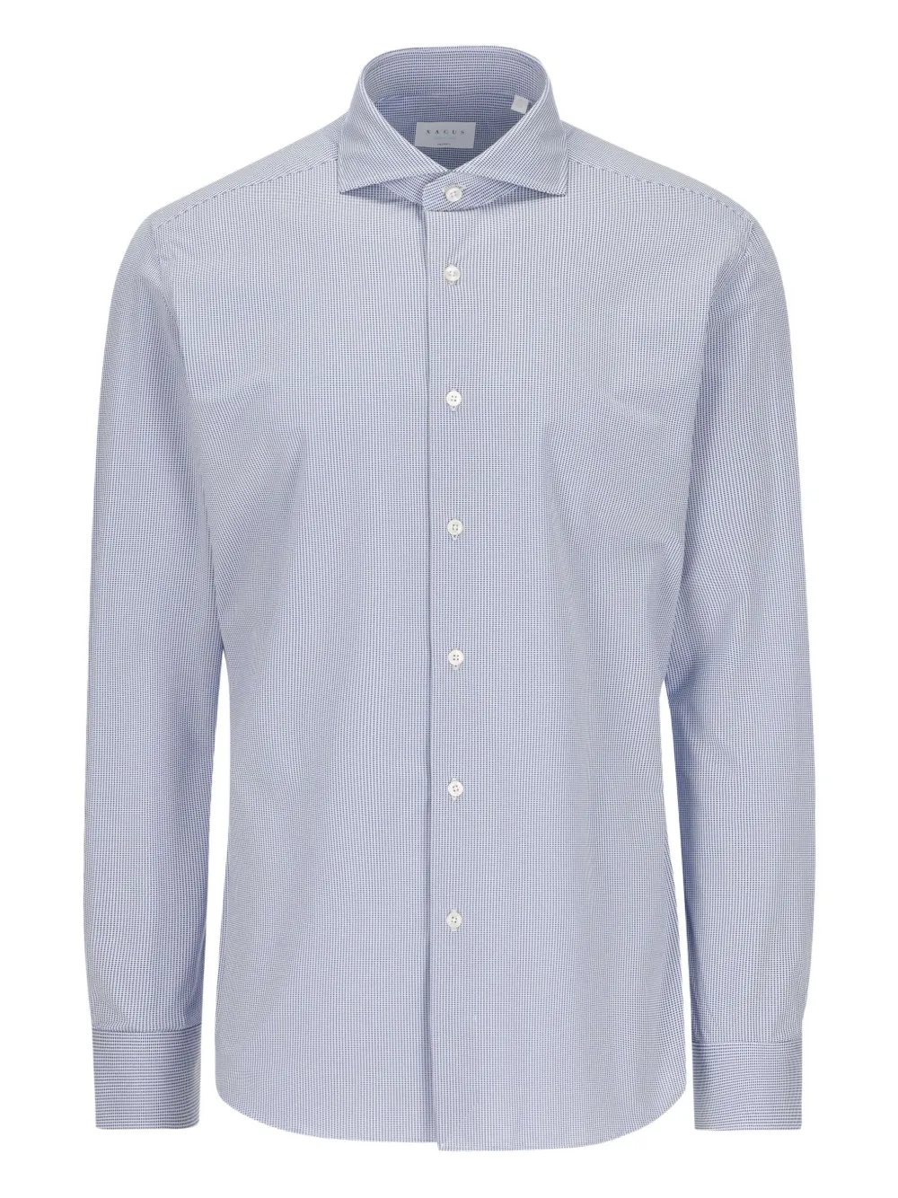 

Рубашка в полоску на пуговицах Xacus, синий