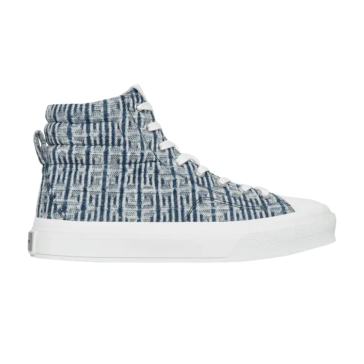 

Кроссовки Givenchy City High Denim Blue, синий