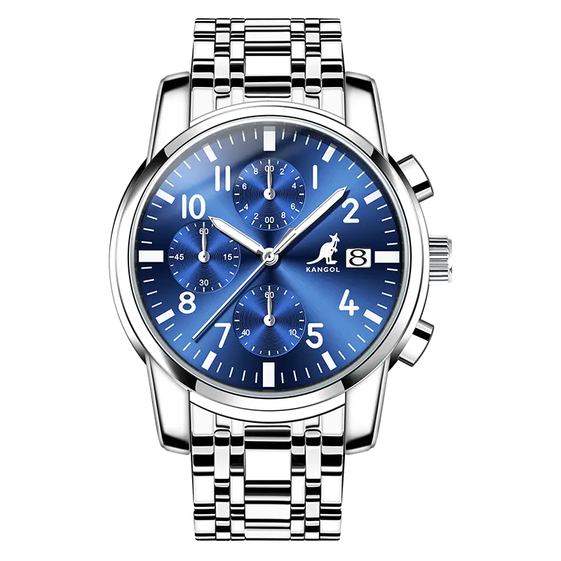 

KANGOL Часы Men's Watch, Cool Play Light Blue[Custom Box]