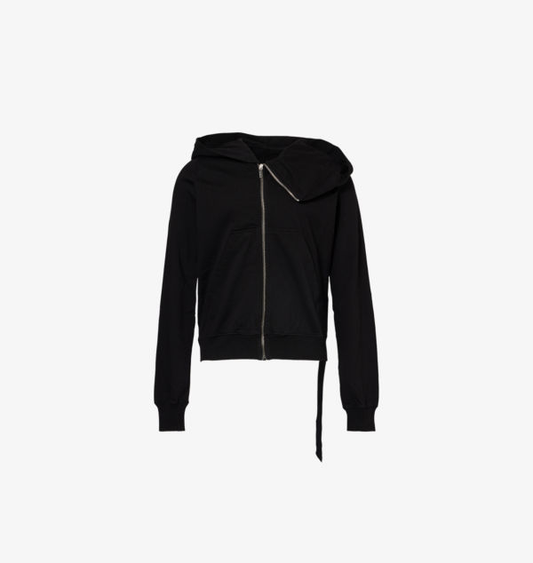 

Свободного покроя толстовка из хлопкового трикотажа с накладными карманами Rick Owens Drkshdw, черный