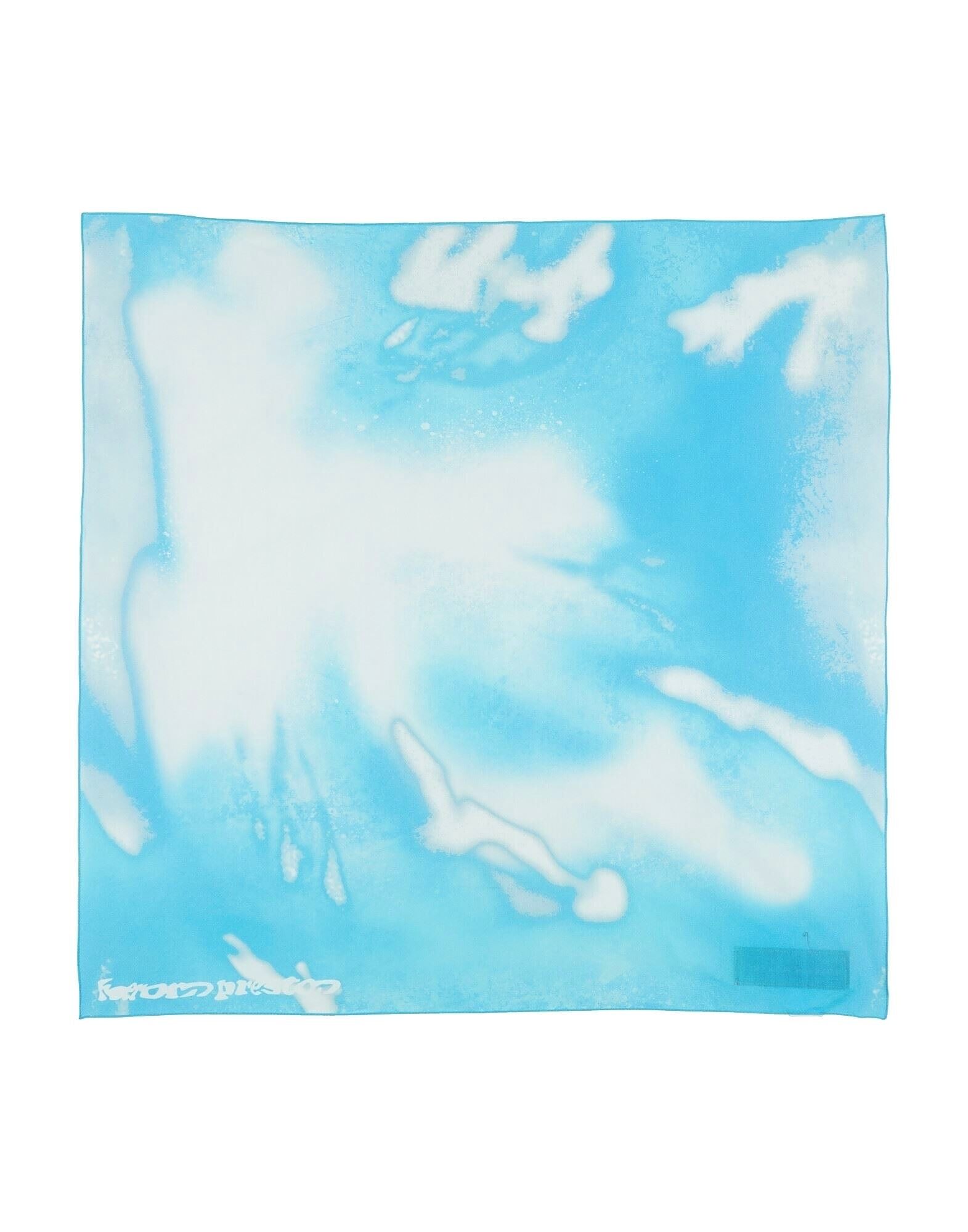 

Шарф Heron Preston, небесно-голубой