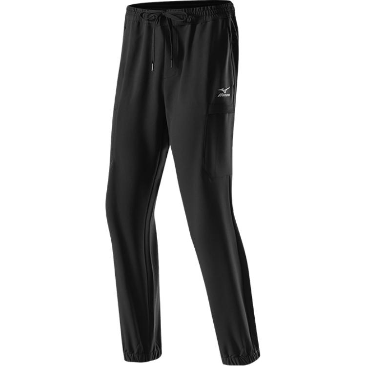 

Повседневные брюки унисекс черные Mizuno