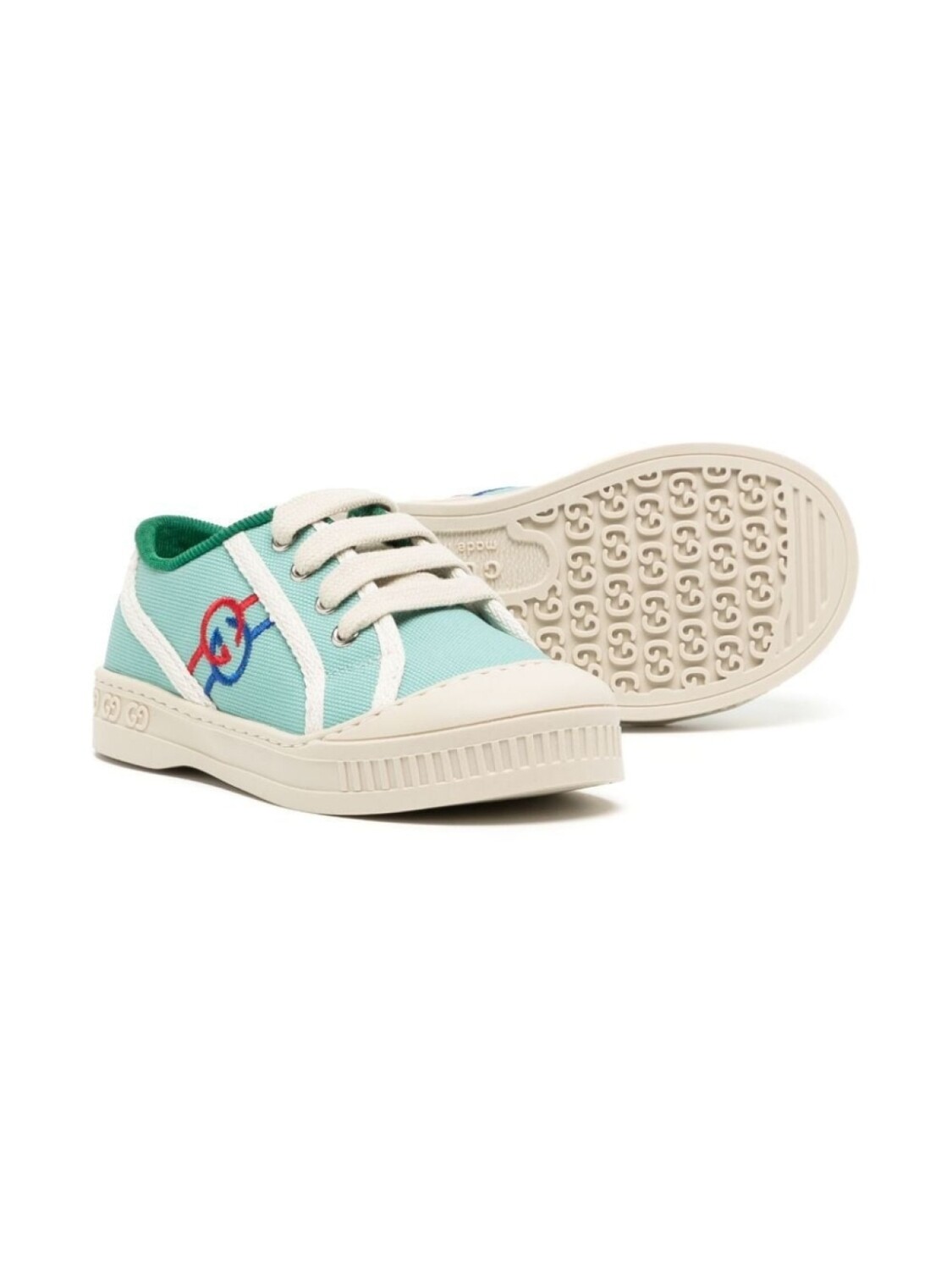 

Gucci Kids кеды 1977 Tennis Double G, синий