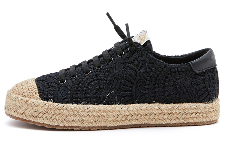 

Туфли женские повседневные Women's Casual Shoes Women's Low-Top Black Joy&Mario