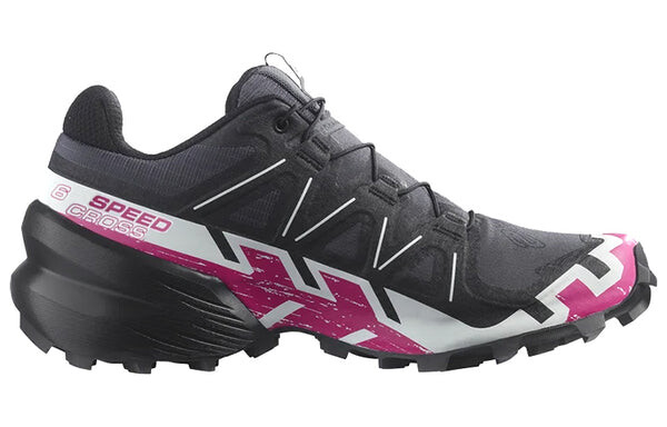 Кроссовки speedcross 6 'black pink' Salomon, черный — фото 2