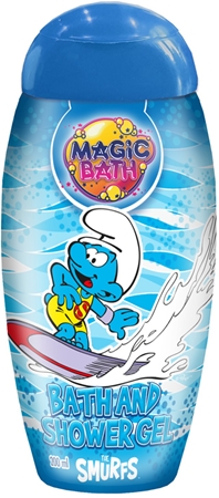 

Гель для ванны и душа для детей The Smurfs Magic Bath Bath & Shower Gel, 200 ml