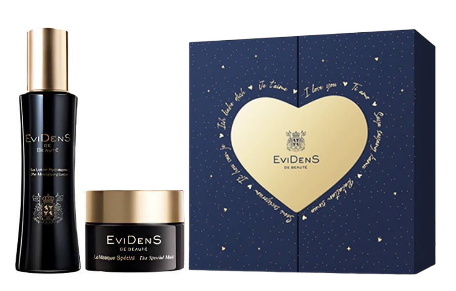 

Омолаживающий увлажняющий набор для ухода за кожей восстанавливающий увлажняющий 50мл+200мл Evidens