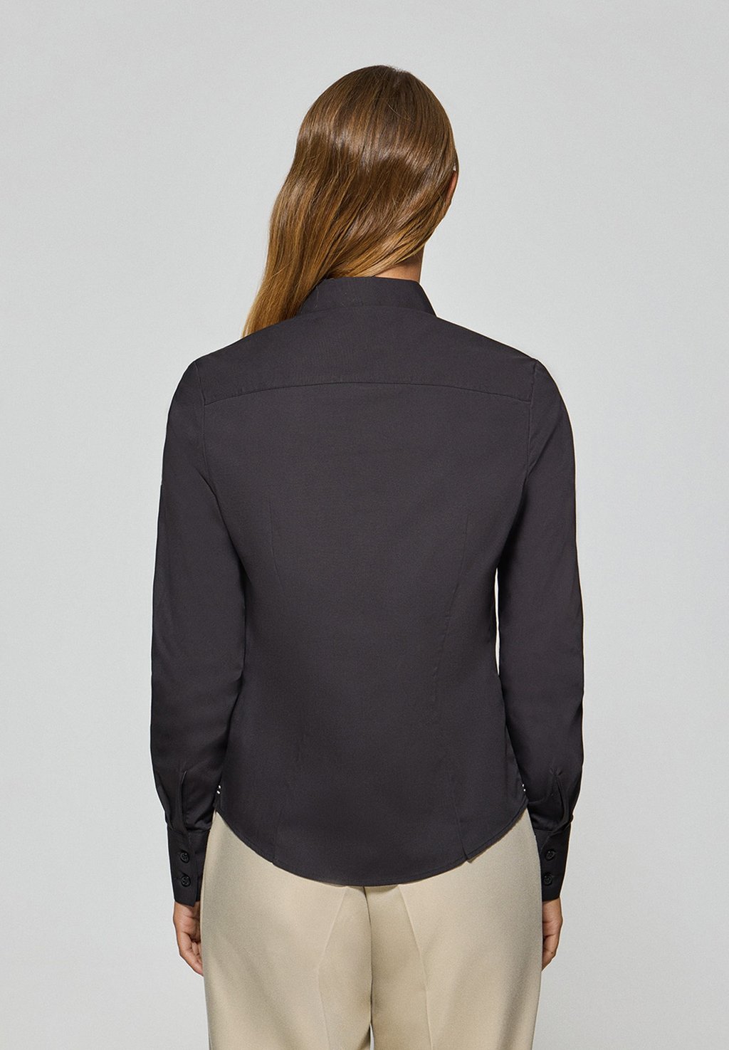 

Блузка на пуговицах LONG SLEEVE Polo Club, черный