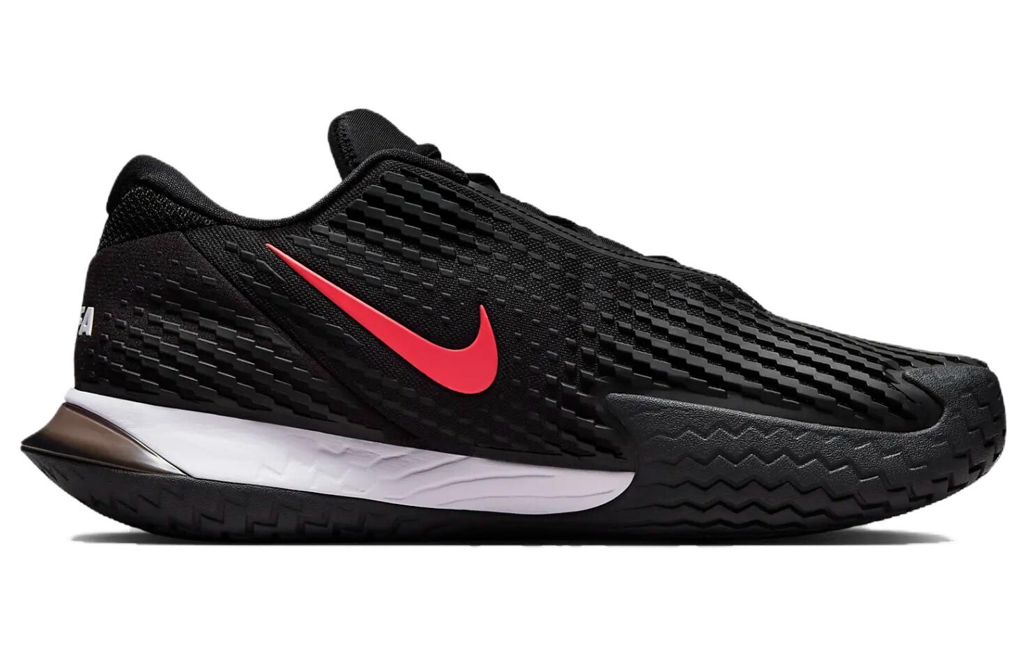 Мужские теннисные кроссовки Nike Air Zoom Vapor Cage 4 Rafa, Black/Red — фото 2