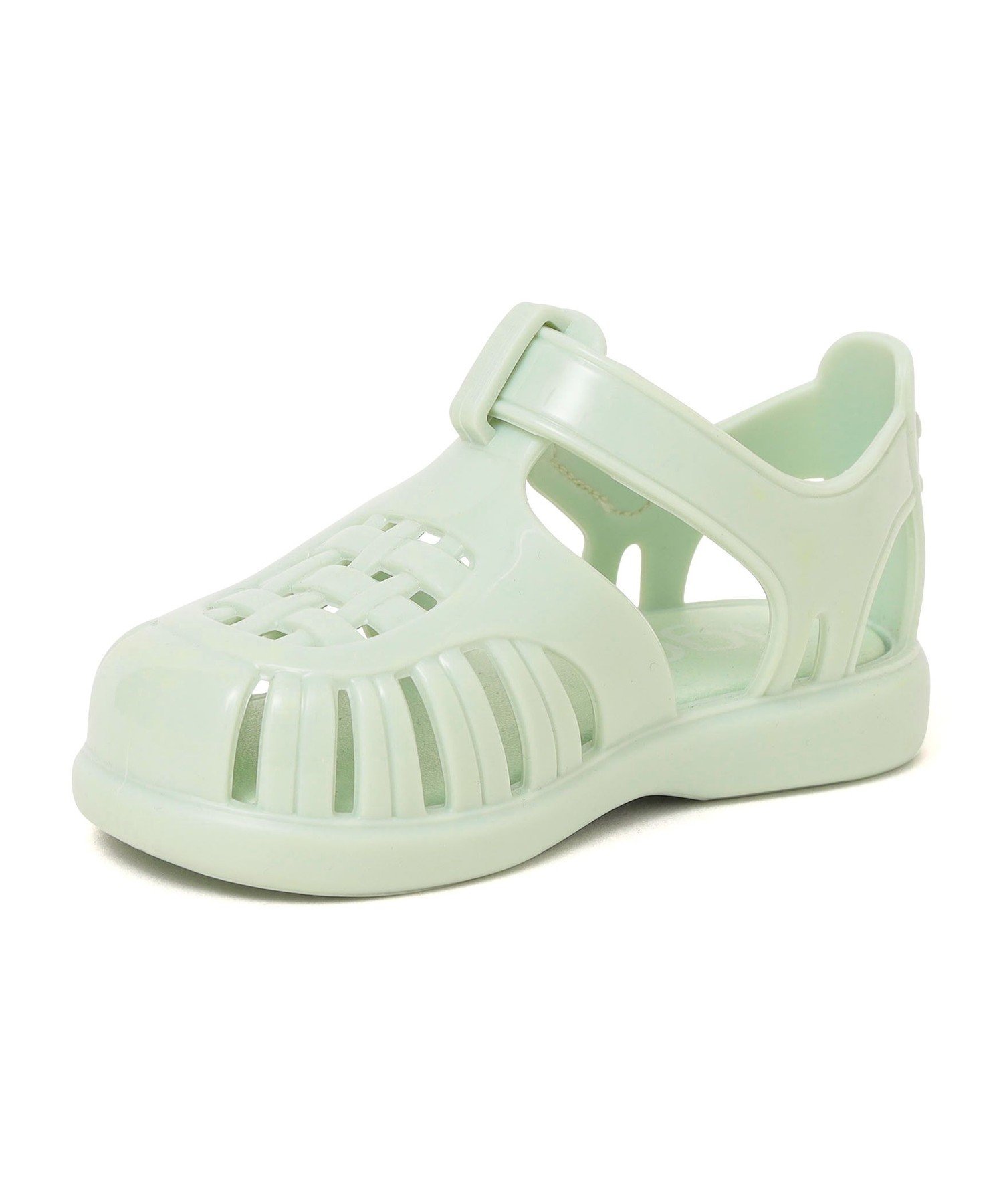 Сандалии Игорь: 12~17 см / Тобби, однотонный глянцевый Ships Kids, Light green — фото 2