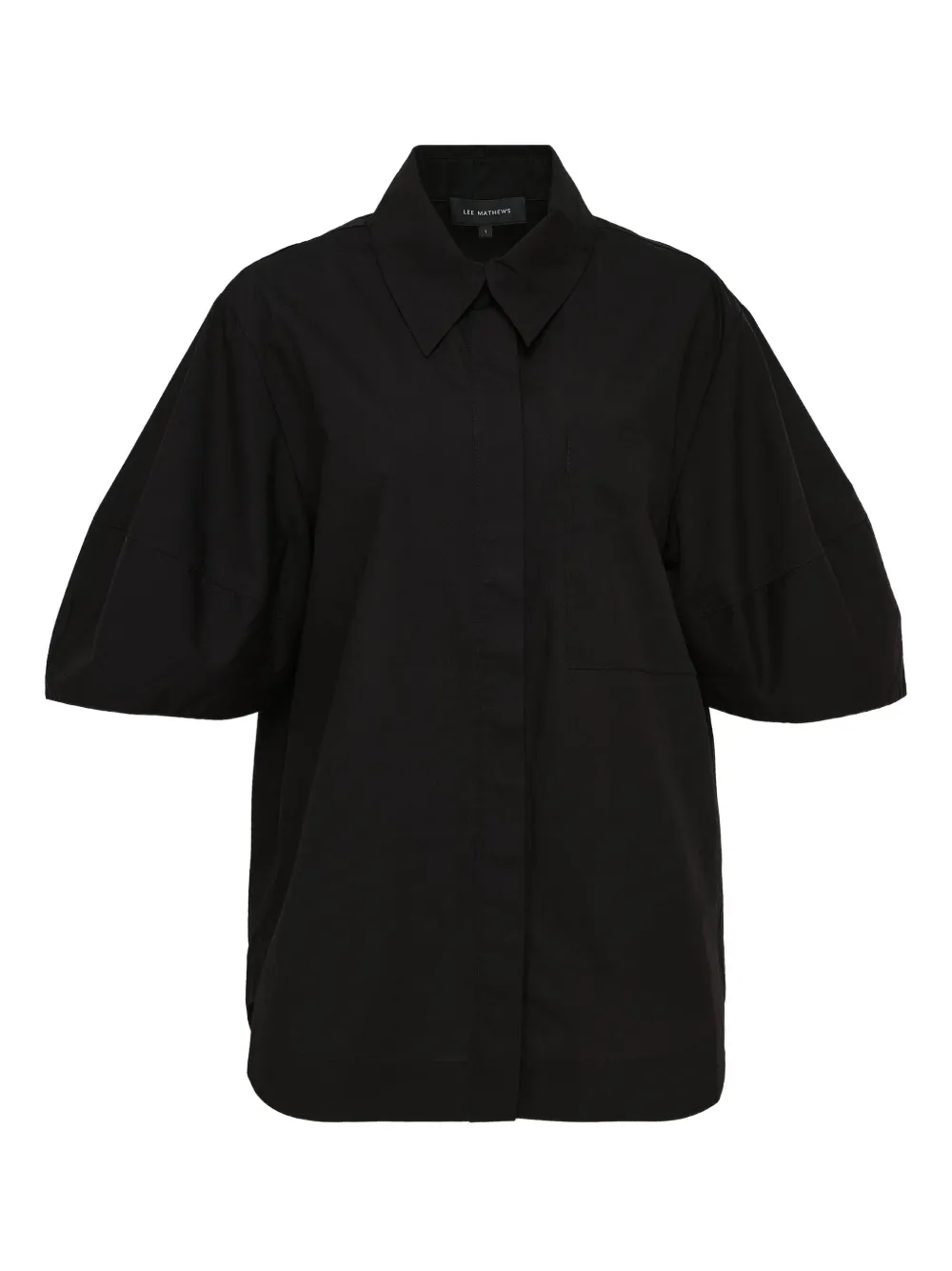 

Рубашка с коротким рукавом Lee Mathews, черный