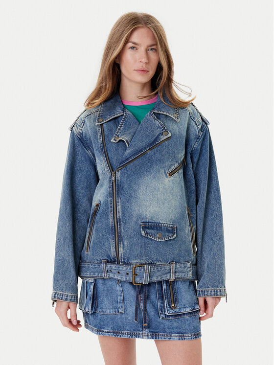 

Джинсовая куртка regular fit W5YN70 D4XYZ Guess, синий
