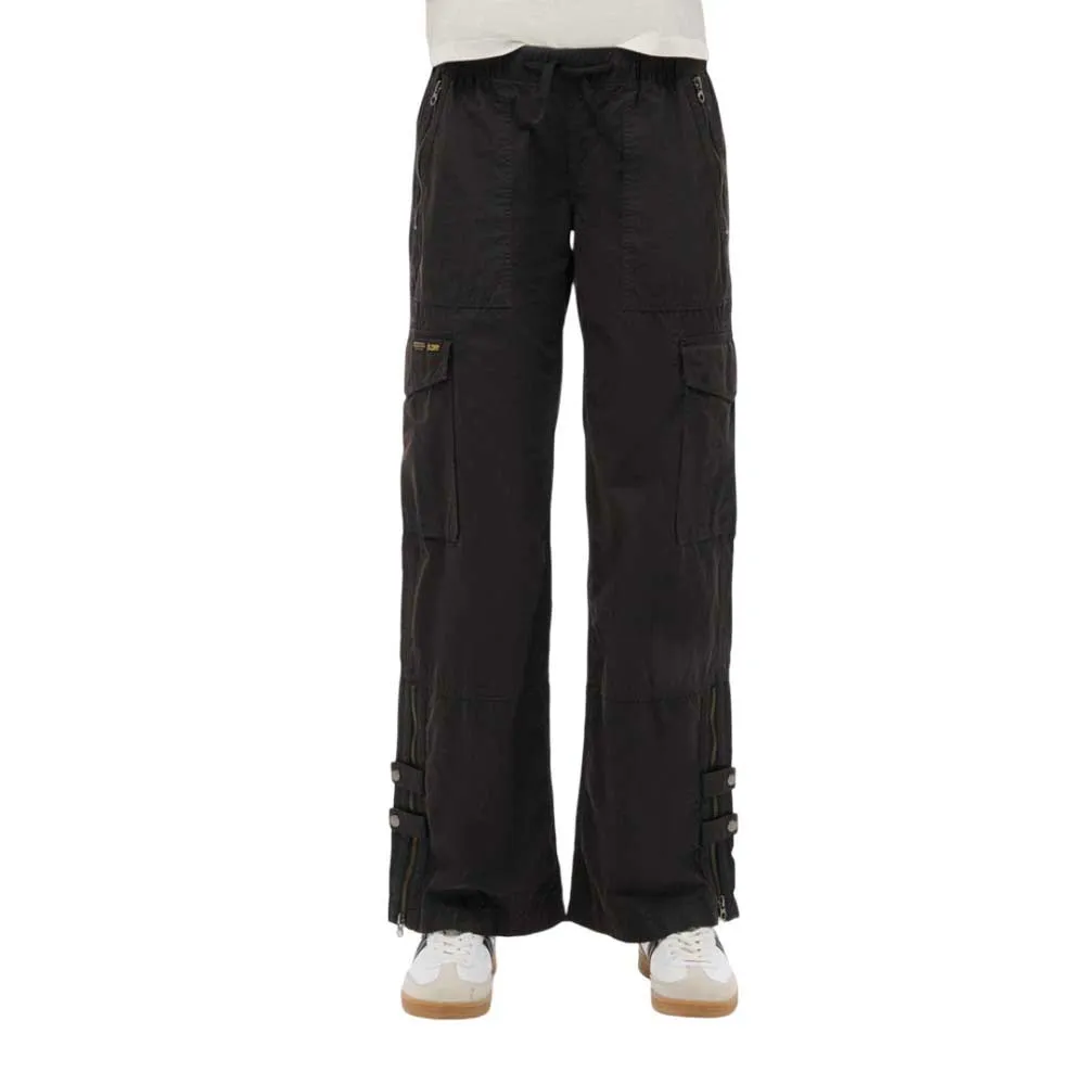 

Брюки карго Superdry Vintagre LR Elastic, черный