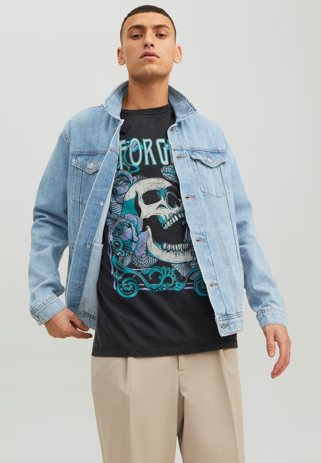

Джинсовая куртка Jack & Jones MF 023 NOOS, цвет blue denim
